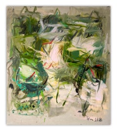 Deep into the gardens IV (Abstract Painting)