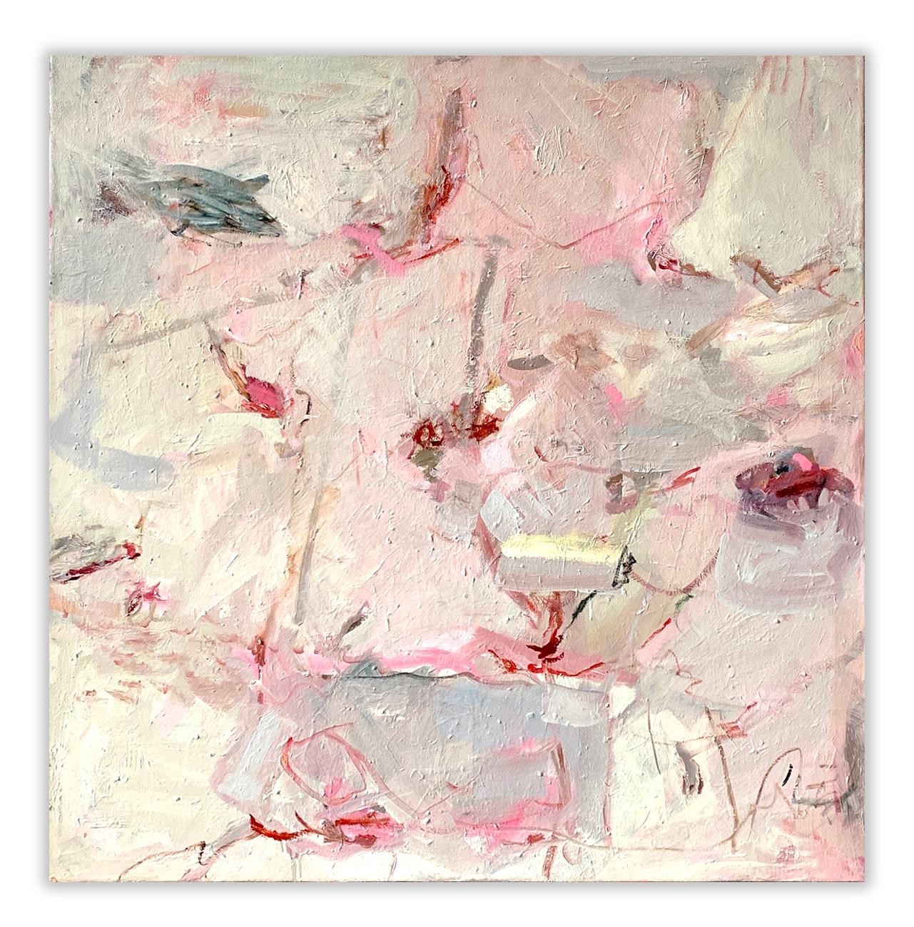 Petra Schott Abstract Painting – Schwebendes II (Abstrakte Malerei)
