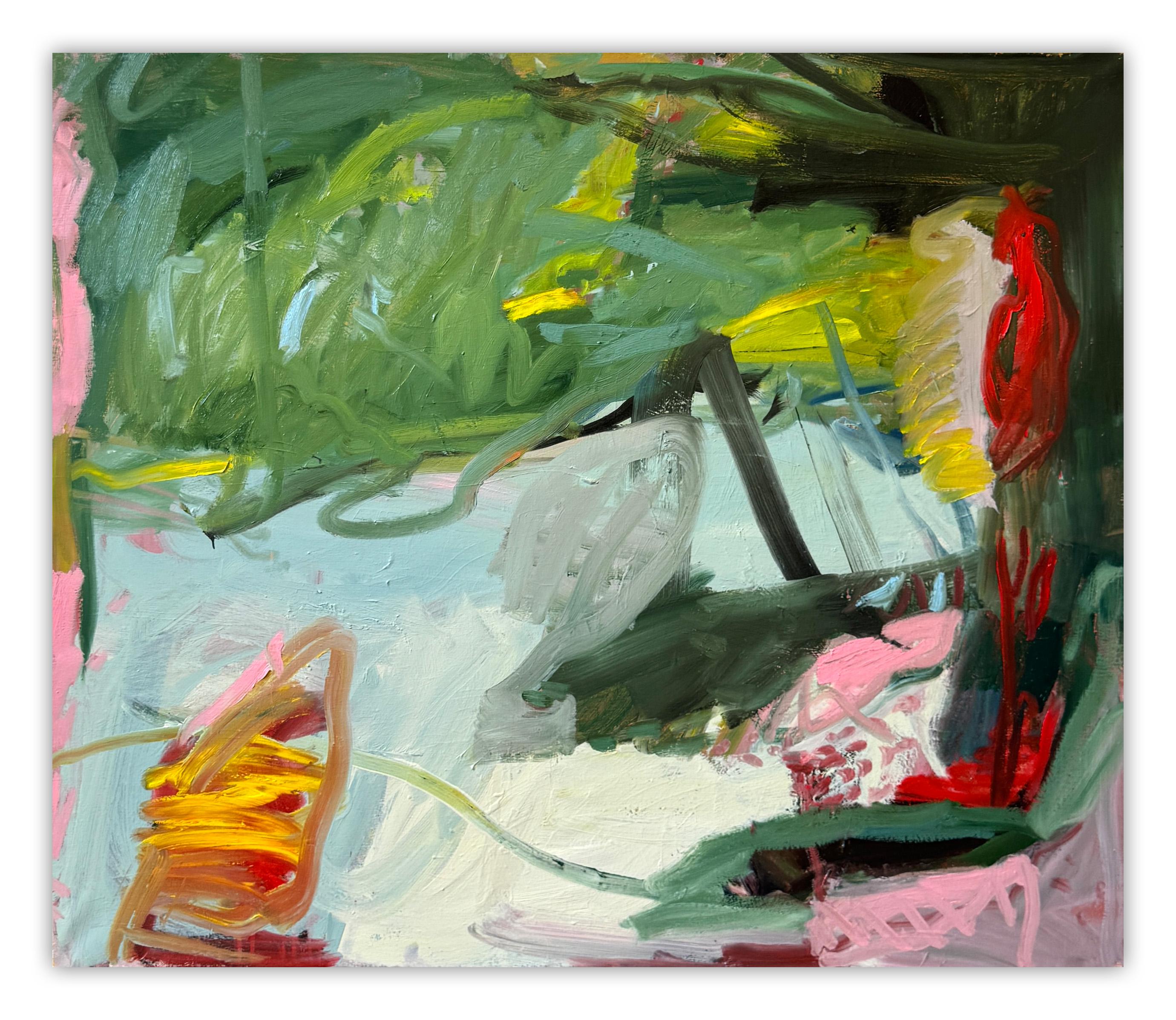 For a While (Abstract Painting)
