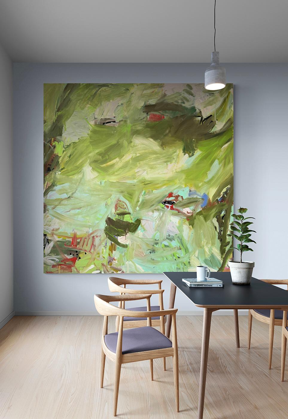Foresta della vita II (pittura astratta) 1