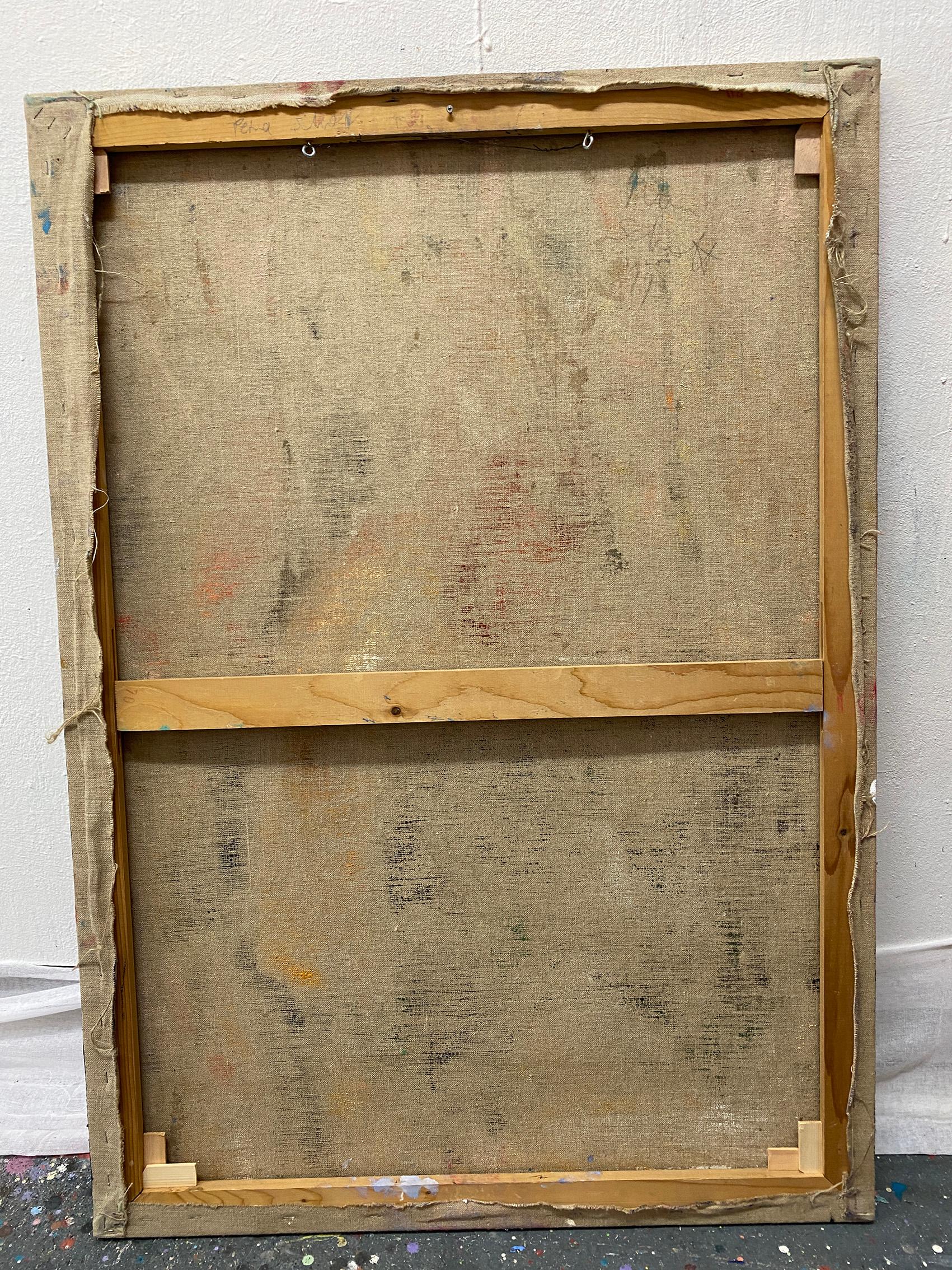 Ascoltare Beethoven mentre si stira (Pittura astratta)

Olio e bastoncini d'olio su tela - Senza cornice

Questa opera d'arte è un'esclusiva di IdeelArt.

L'artista tedesca Petra Schott usa il colore, le linee e le forme per esprimere le emozioni