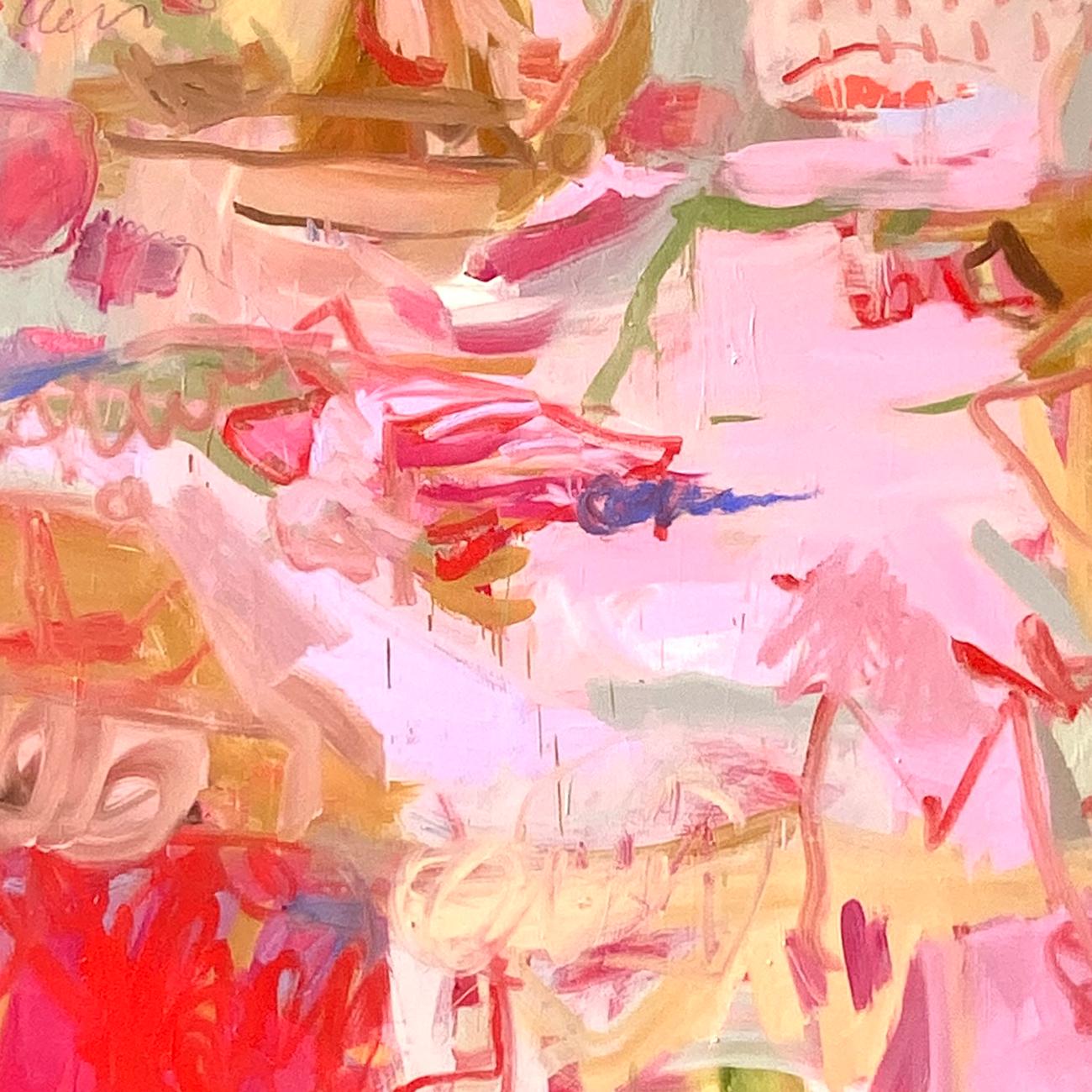 Desiderio di Paradiso IV (Pittura astratta) in vendita 1