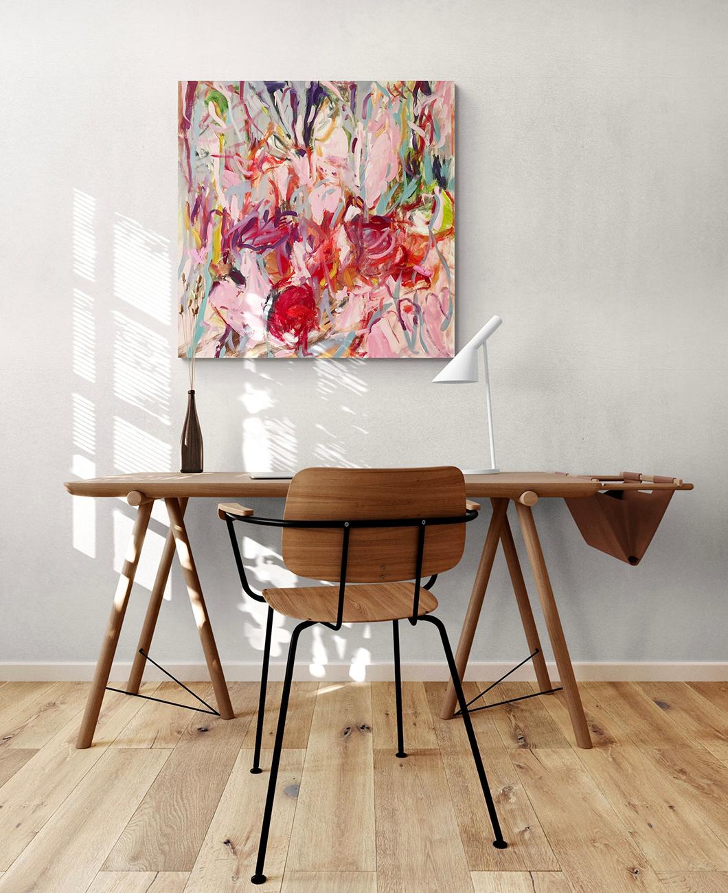 Magical Walk X (Abstraktes Gemälde)
Öl auf Leinwand - Ungerahmt.
Dieses Kunstwerk ist exklusiv bei IdeelArt erhältlich.

Die deutsche Künstlerin Petra Schott nutzt Farben, Linien und Formen, um ihre Alltagsgefühle auf der Leinwand auszudrücken. In