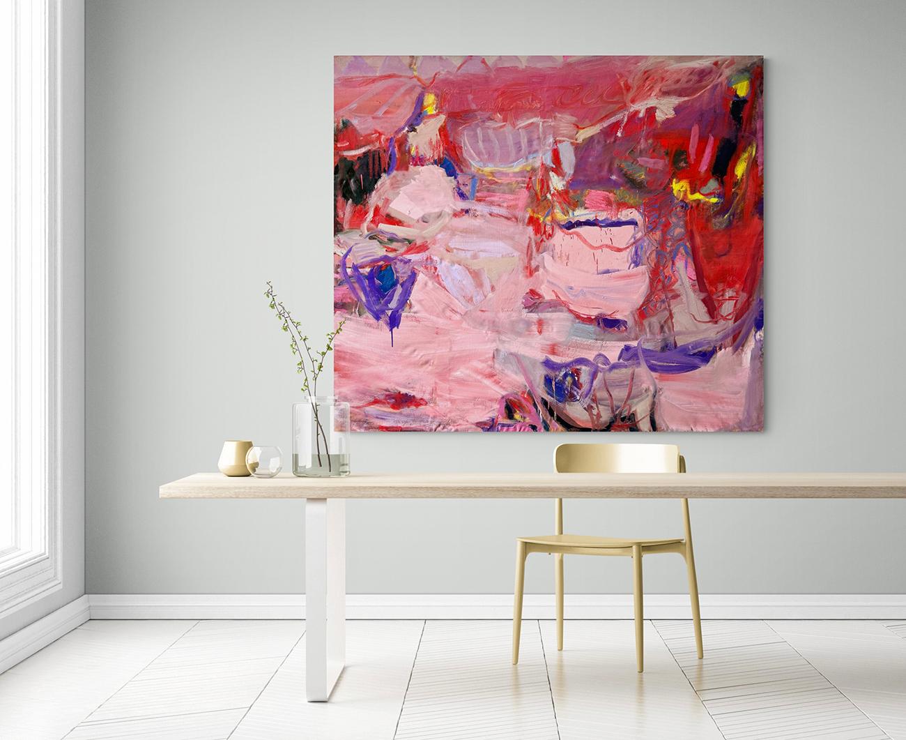 Rencontre du plaisir, rencontre de la douleur (peinture abstraite)
Encre et huile sur toile - Non encadré.
Cette œuvre d'art est une exclusivité d'IdeelArt.

Cette œuvre d'art sera expédiée enroulée dans un tube résistant aux chocs.
Cette méthode