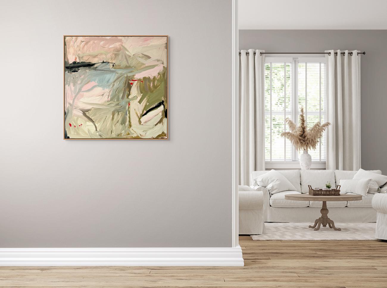 Memories (Abstract painting) - Painting by Petra Schott