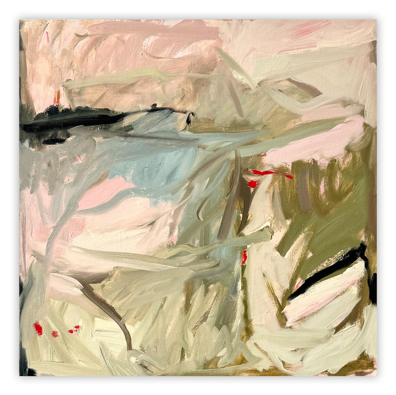 Petra Schott Abstract Painting - Memories (Abstract painting)