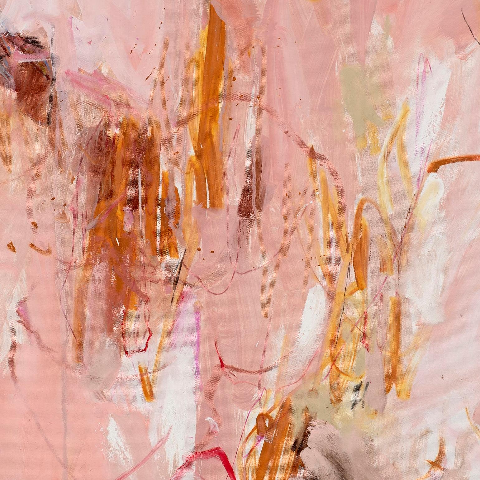 Pensieri piacevoli - Abstract Painting Beige di Petra Schott