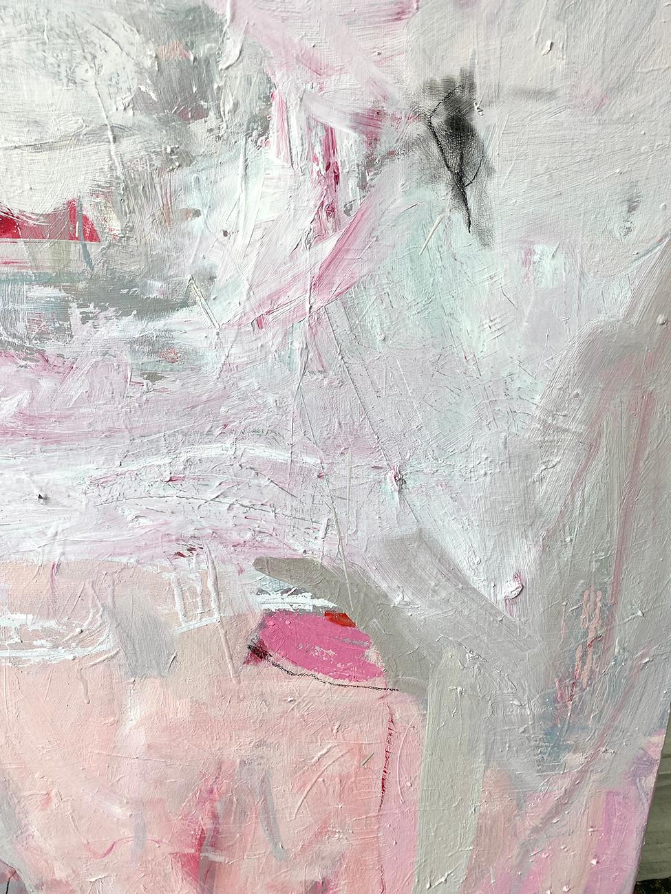 Sweet Little Nothing (Pittura astratta) in vendita 3