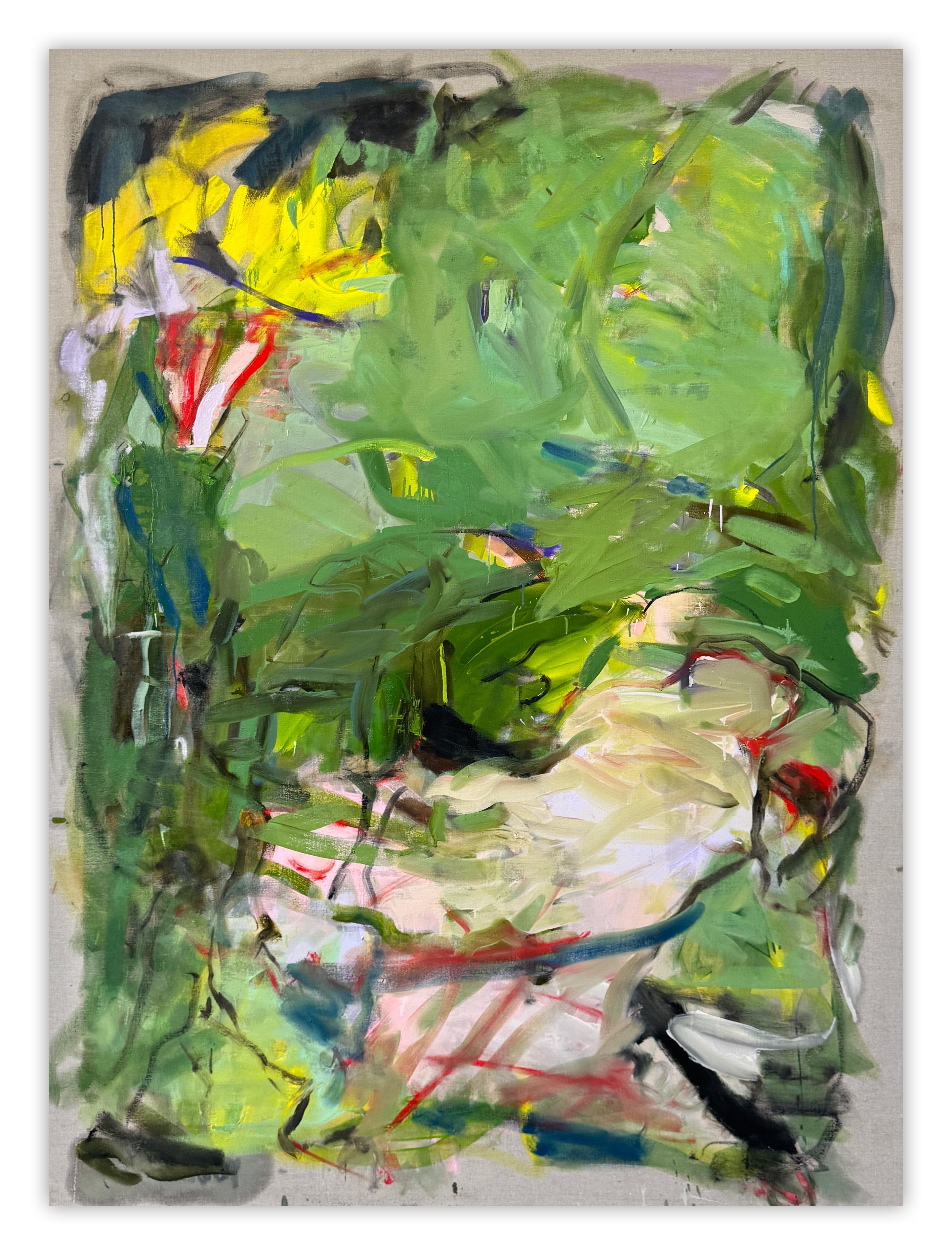 This artwork will be shipped rolled in a dent-resistant tube.

German artist Petra Schott 
translates human emotions, memories, and sensory experiences into expressive, lyrical abstractions. Inspired by nature and bodily presence, her work balances