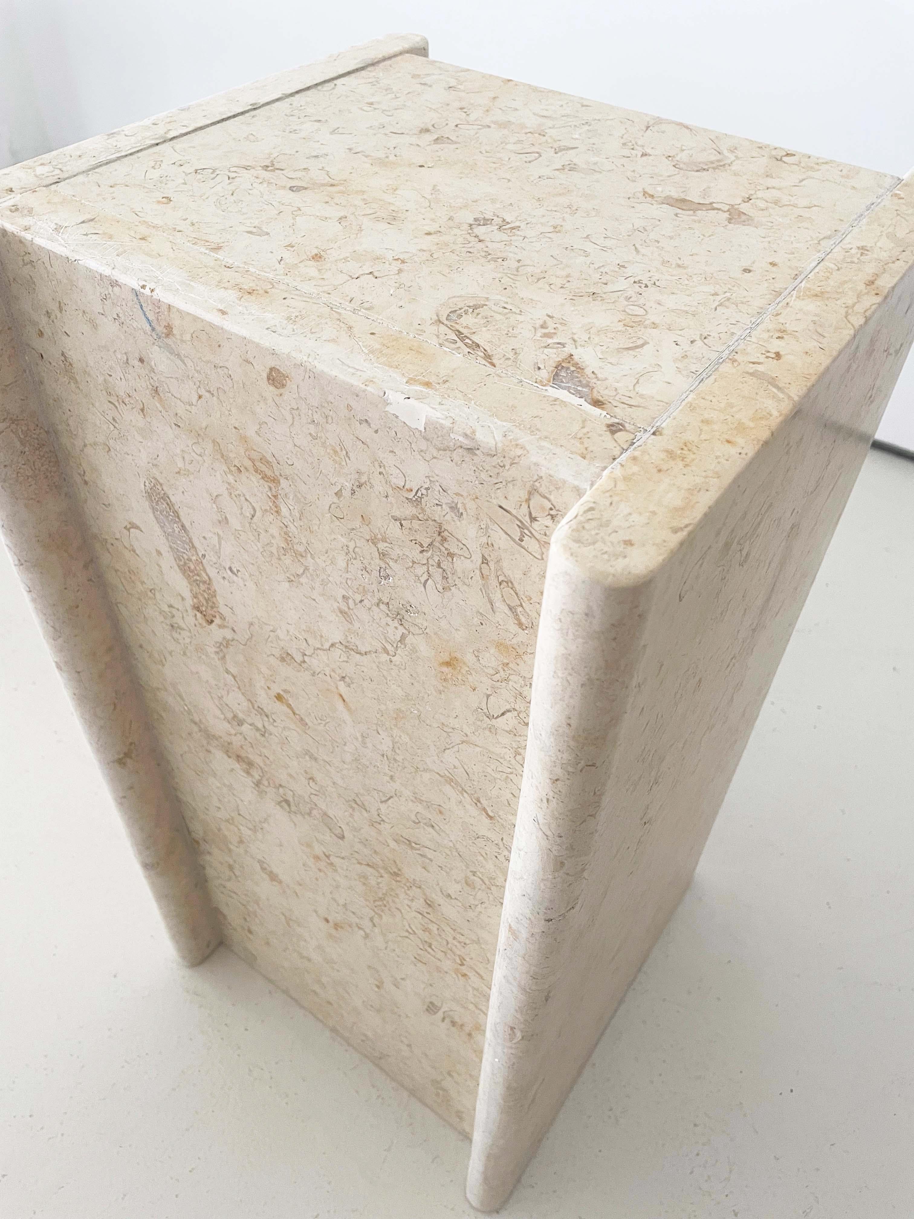 Stone Petra Storage End Table No.6 by Meno Home For Sale