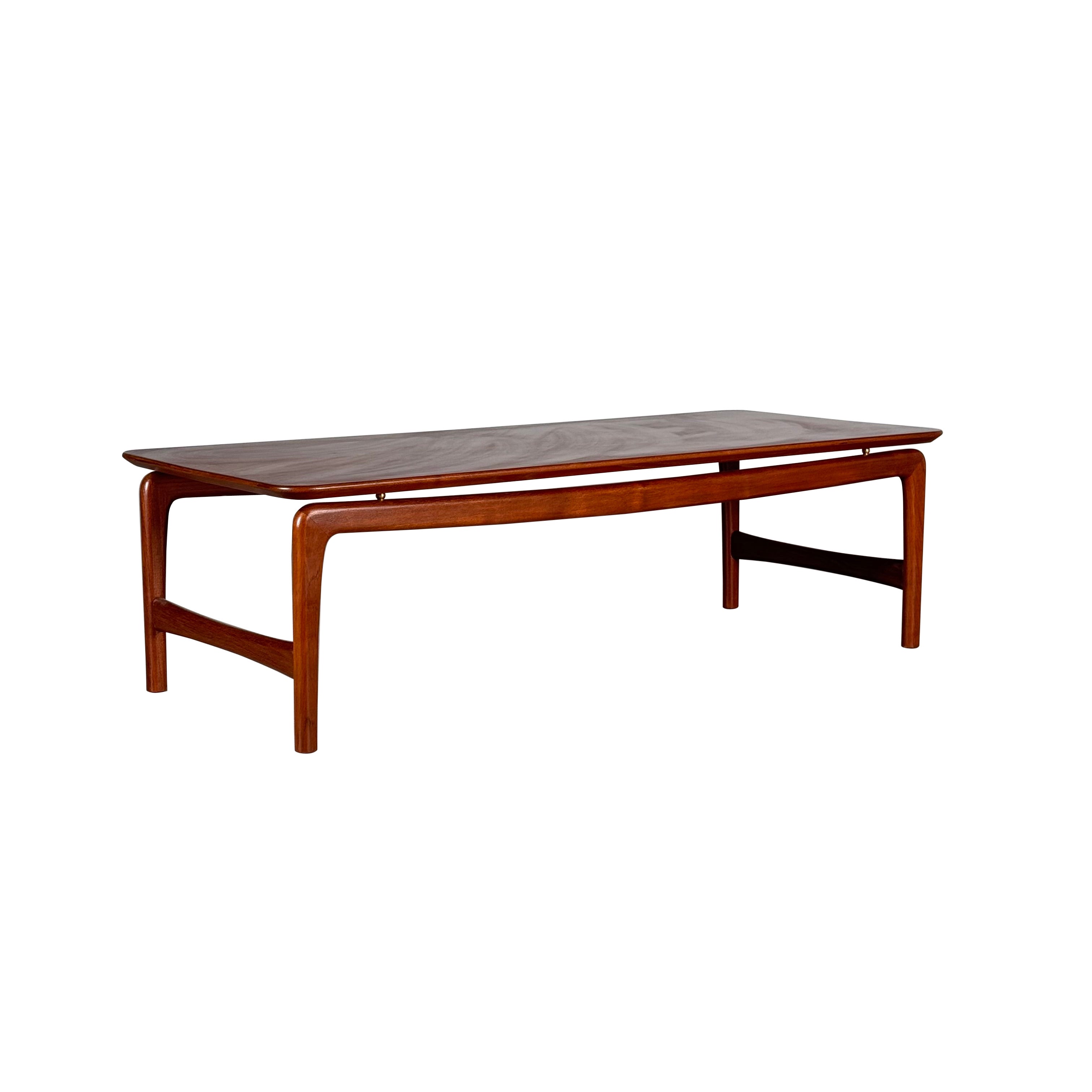 Petre Hvidt 
Orla Mølgaard-Nielsen FD 15/54 Teak Coffee Table, 1950s, Signed en vente