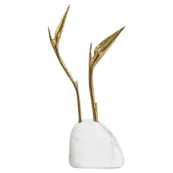 Pétrea II: Large-Size Floral Sculpture - Perfect Centerpiece and Decorative Elem