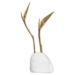 Pétrea II: Großformatige Blumenskulptur - perfektes Mittelstück und dekoratives Element