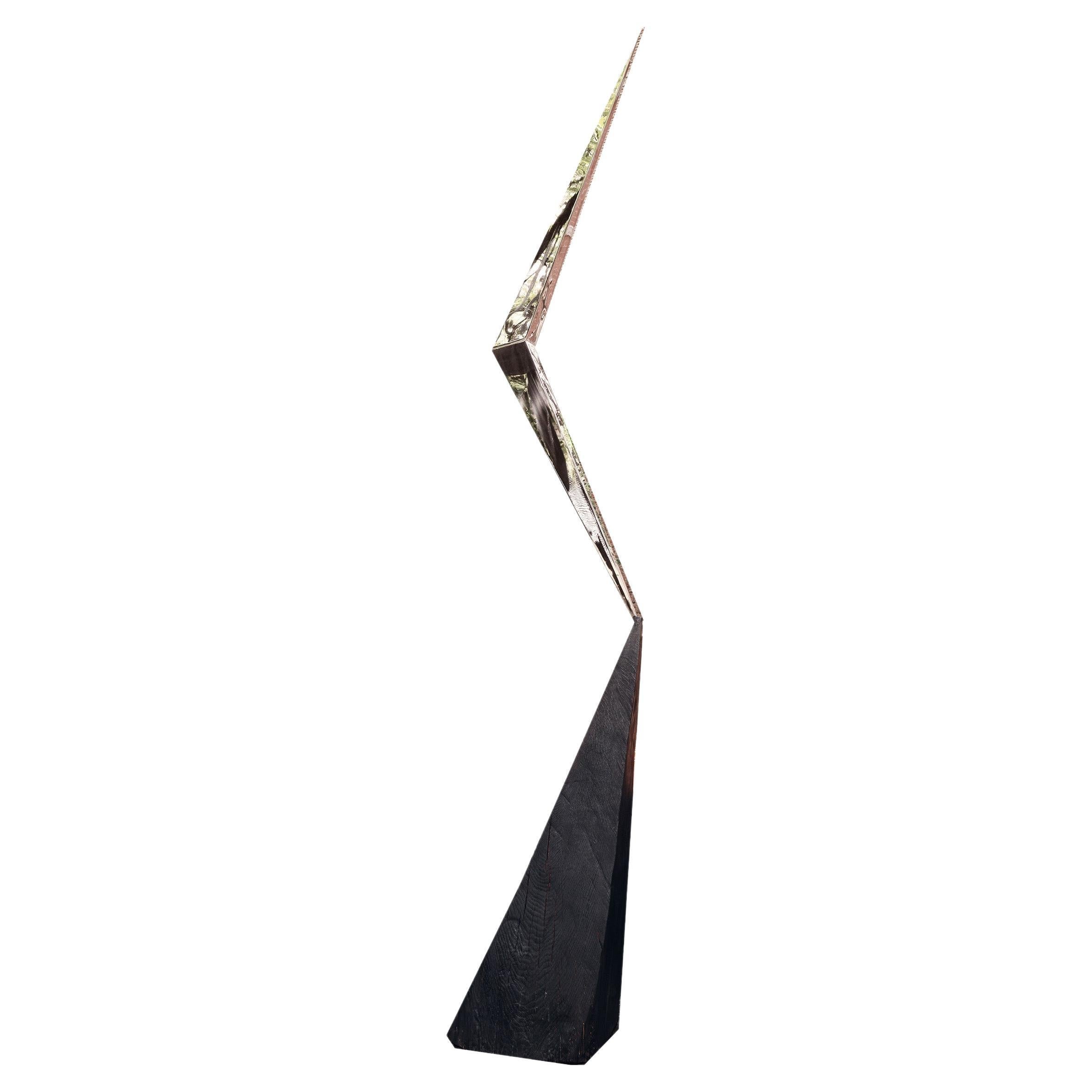 Petrichor Stainless Steel Sculpture by Sol Bailey Barker, REP by Tuleste Factory For Sale
