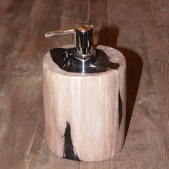 Petrified Wood C Soap Dispenser