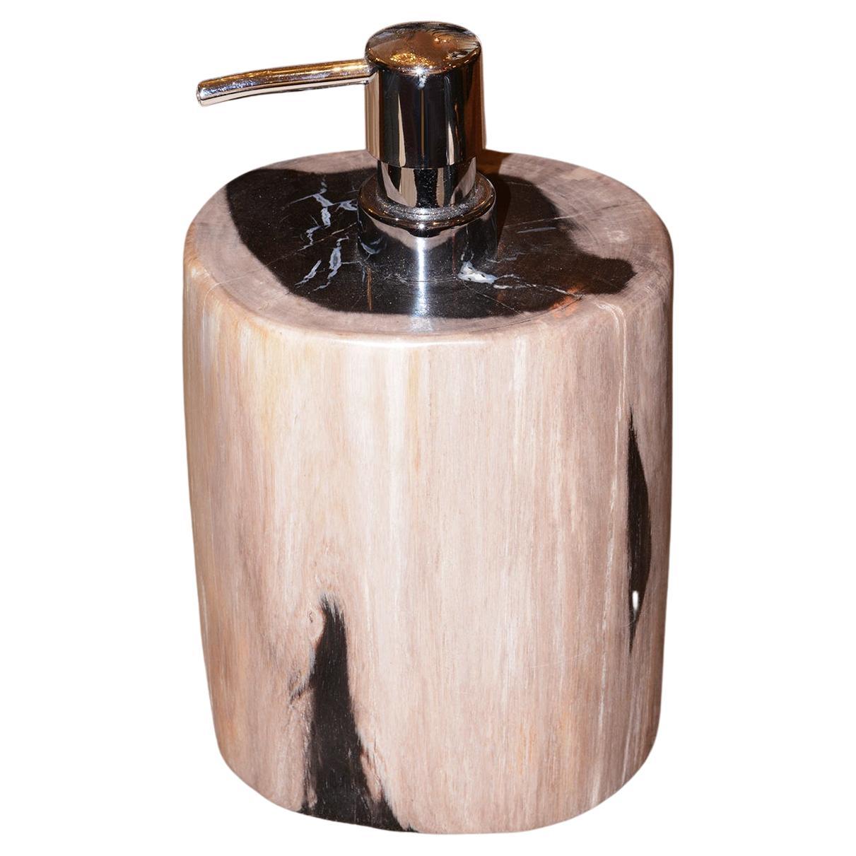 Petrified Wood B Soap Dispenser For Sale at 1stDibs