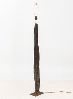 Petrified Wood Floor Lamp