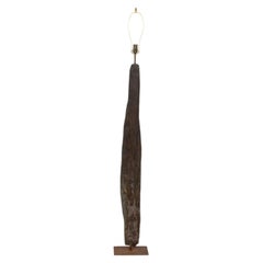 Petrified Wood Floor Lamp