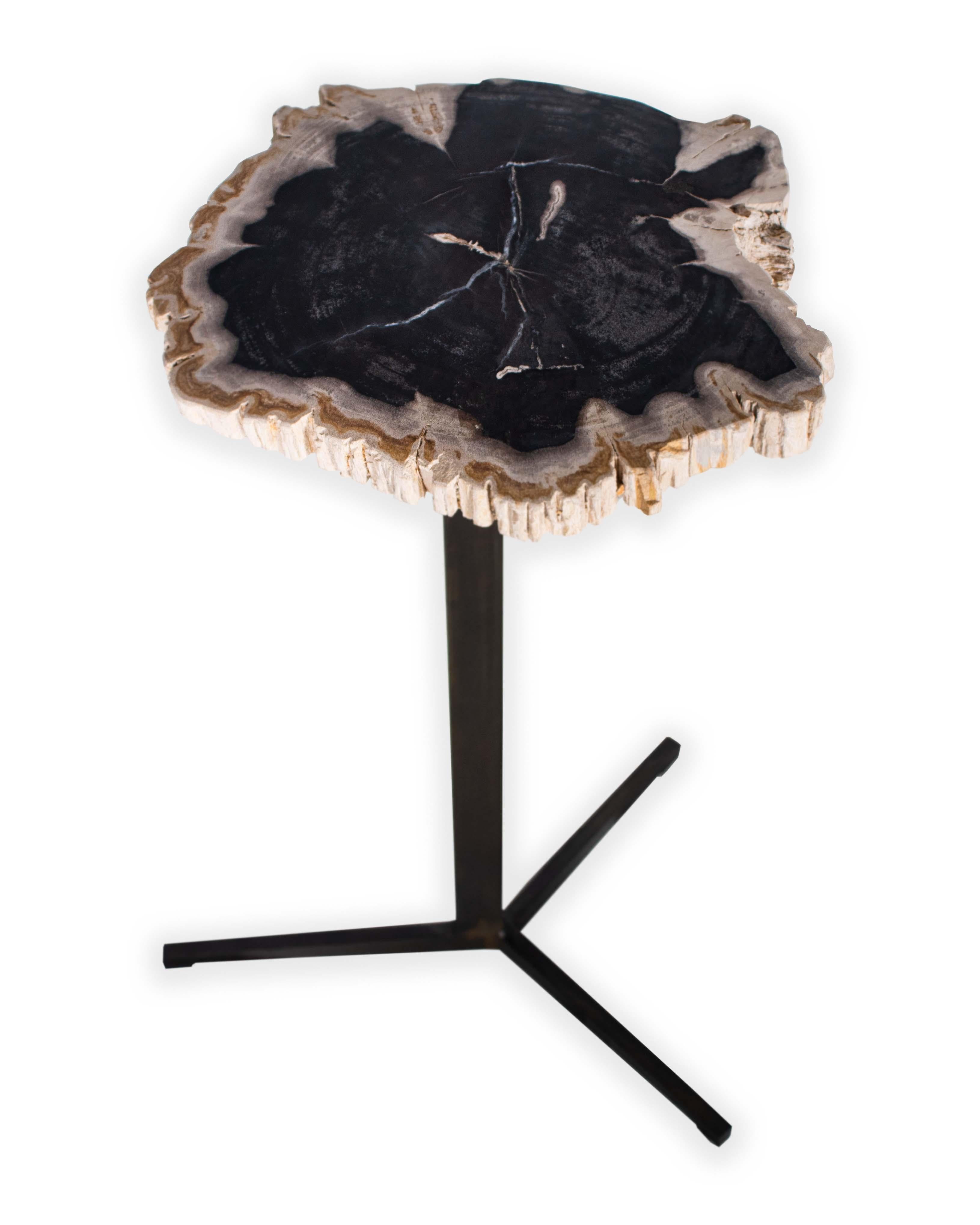 Petrified wood slab on patinated steel mount

Piece from our one of a kind collection, Le Monde. Exclusive to Brendan Bass.