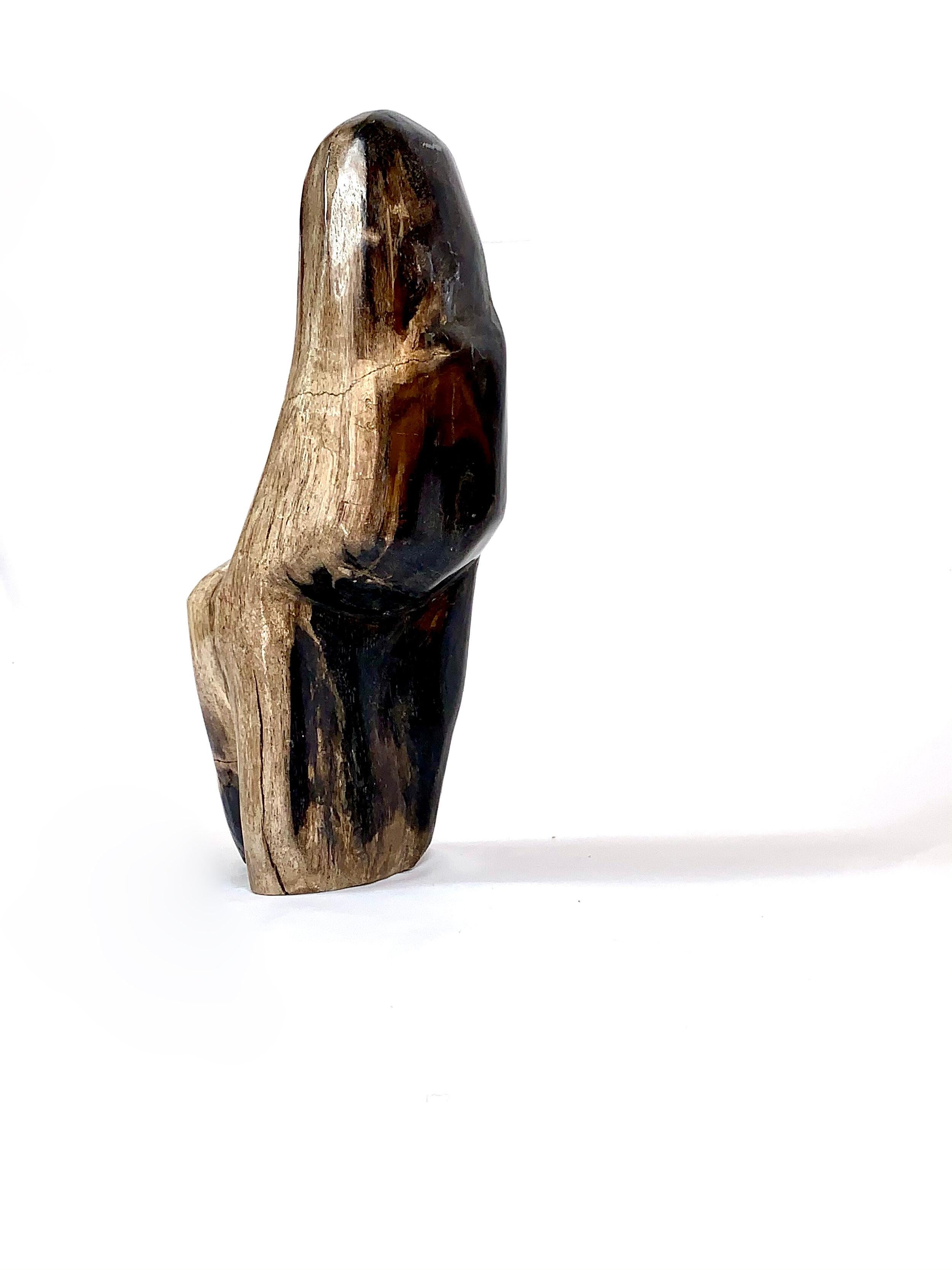 Petrified Wood Sculpture In Good Condition In Cambridge, GB