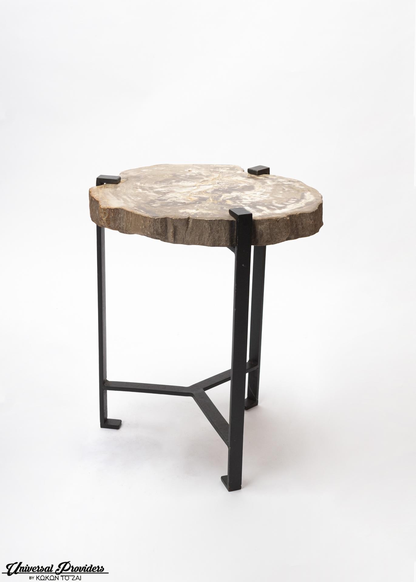 wooden side table