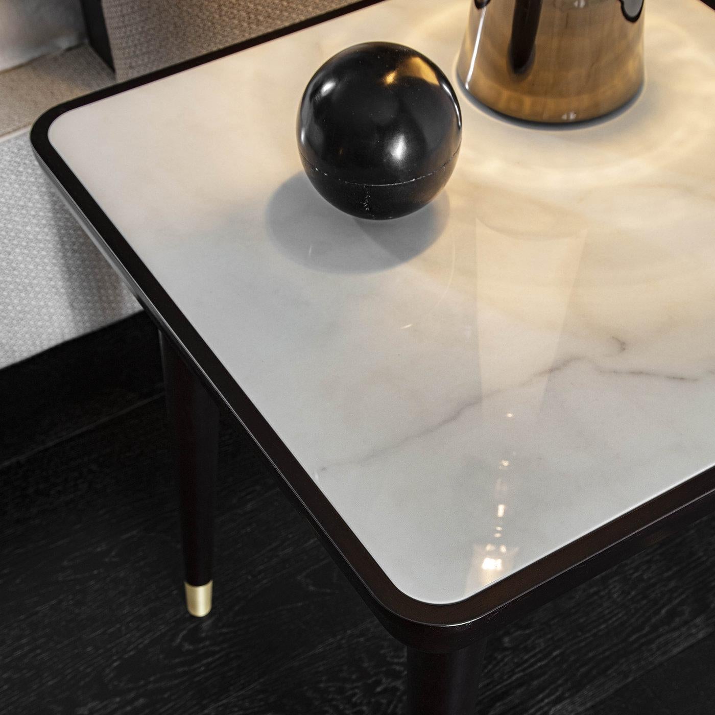 Contemporary Petro Square Side Table