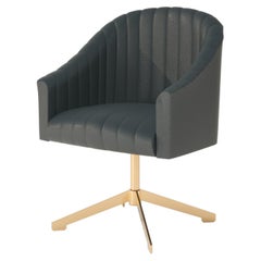 Petroil Leather Modern Uphostery Office Chair