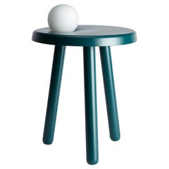 Petrol Green Alby Table and Lamp by Mason Editions