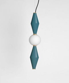 Petrol Green Gamma D Lamp by Mason Editions