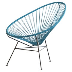 Sedia Acapulco blu petrolio di OK Design