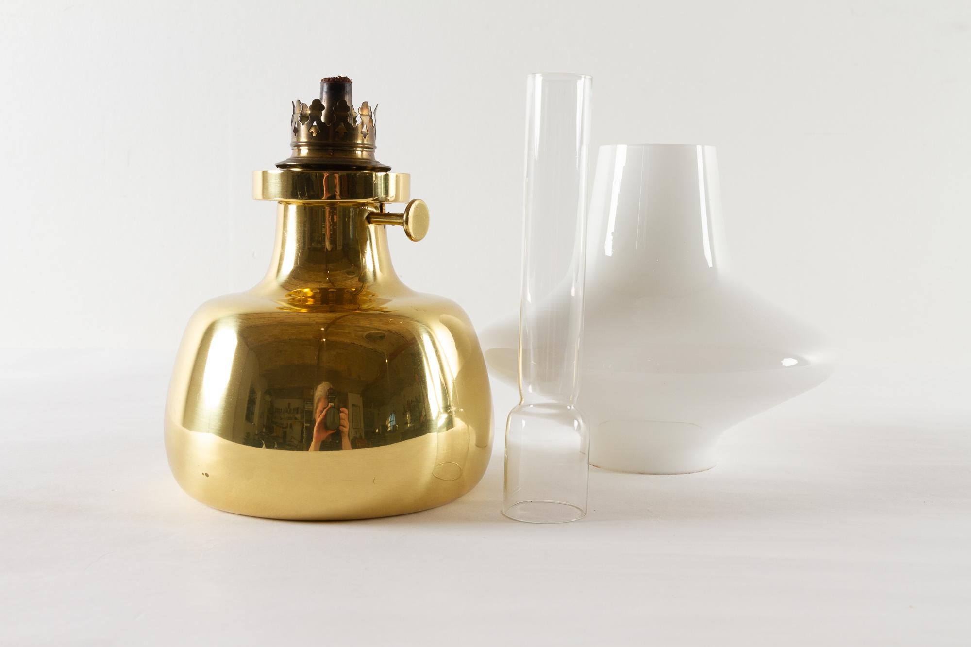 Brass Petronella Lamp by Henning Koppel for Louis Poulsen, 1960s For Sale