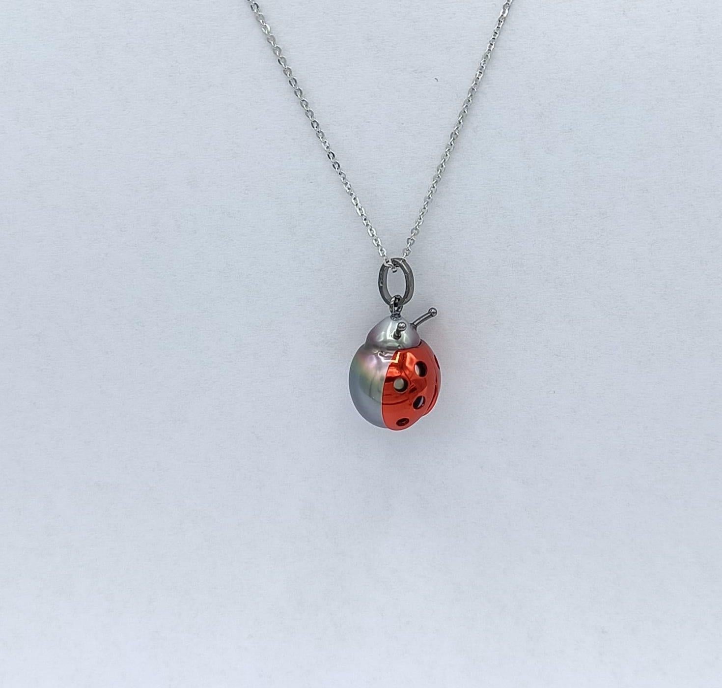 ladybug necklace