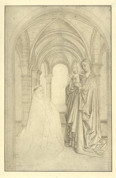 Madonna y Donante (un Eclesiástico)