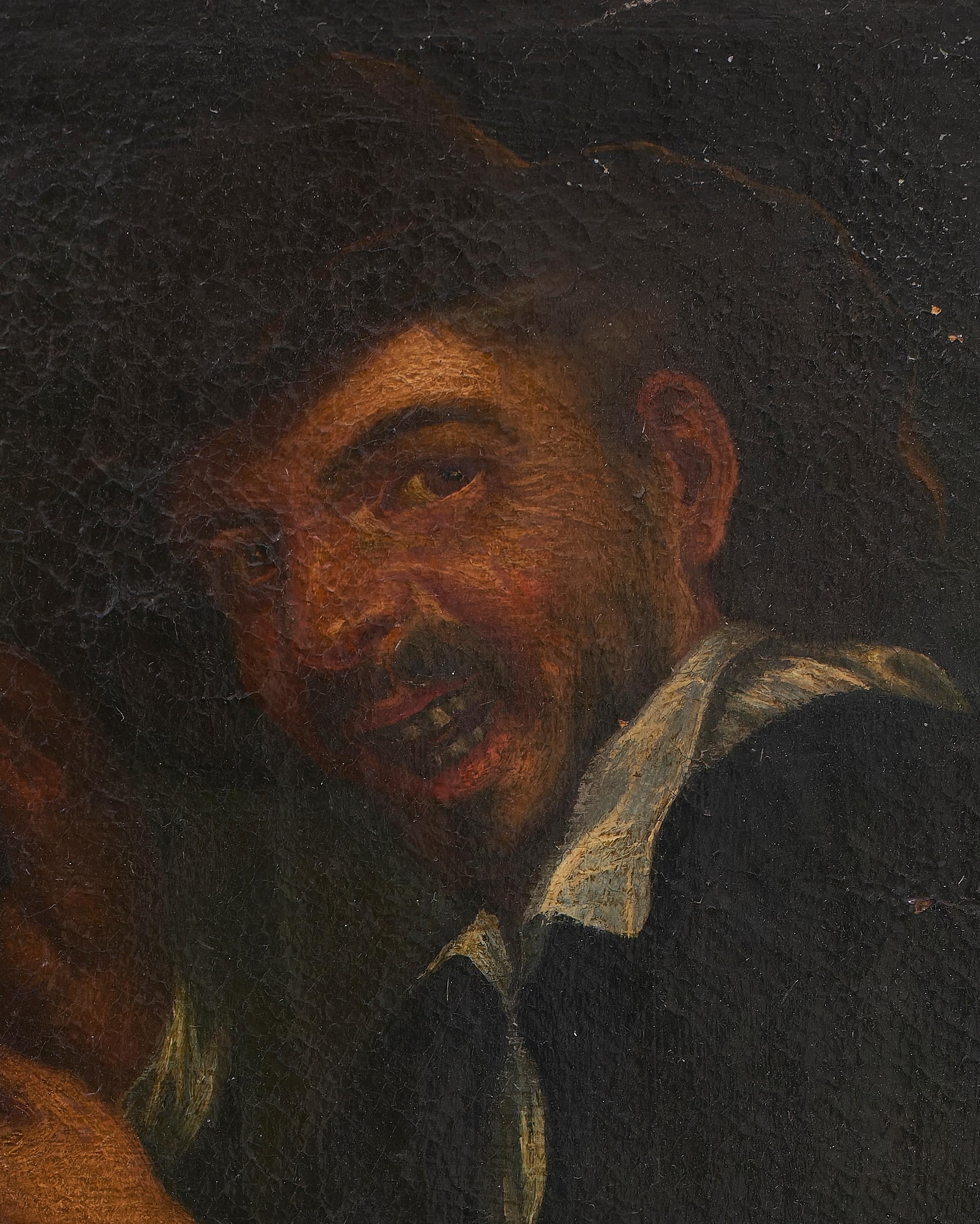 18th - 19th C. Portrait Painting After Petrus Staverenus For Sale 6