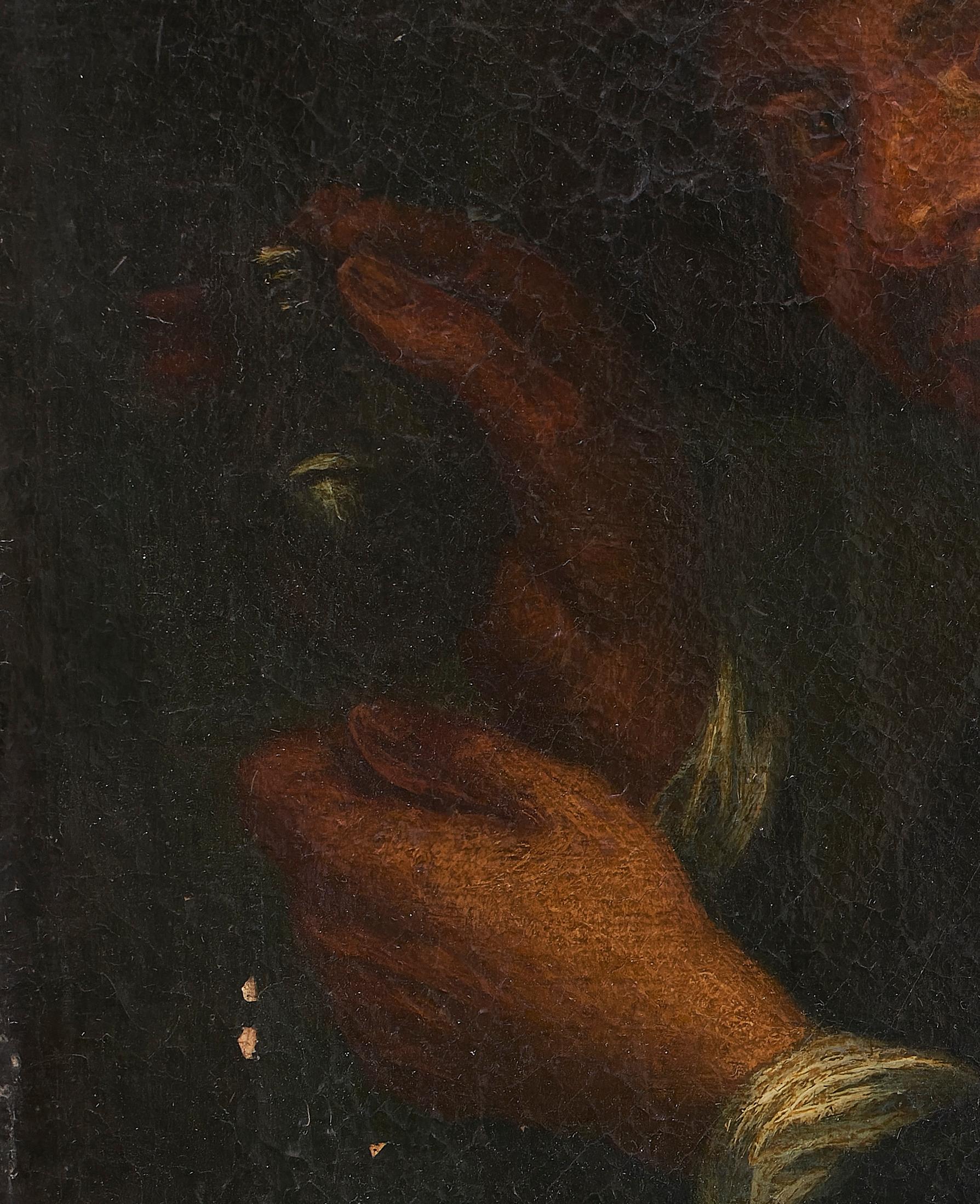 18th - 19th C. Portrait Painting After Petrus Staverenus For Sale 8