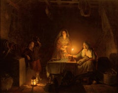 By Candlelight By Petrus Van Schendel