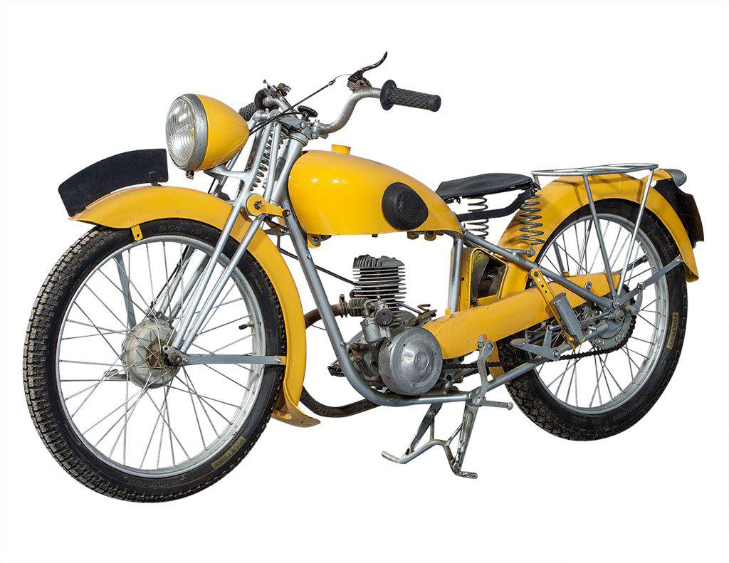 Peugeot motor bike type 530L series no 377816.

There is very limited information that was provided with the bike, it has spent its life in France where it was purchased. All original, we have not tested it for functionality but with some TLC it