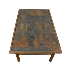 Pewter and Bronze LaVerne Coffee Table