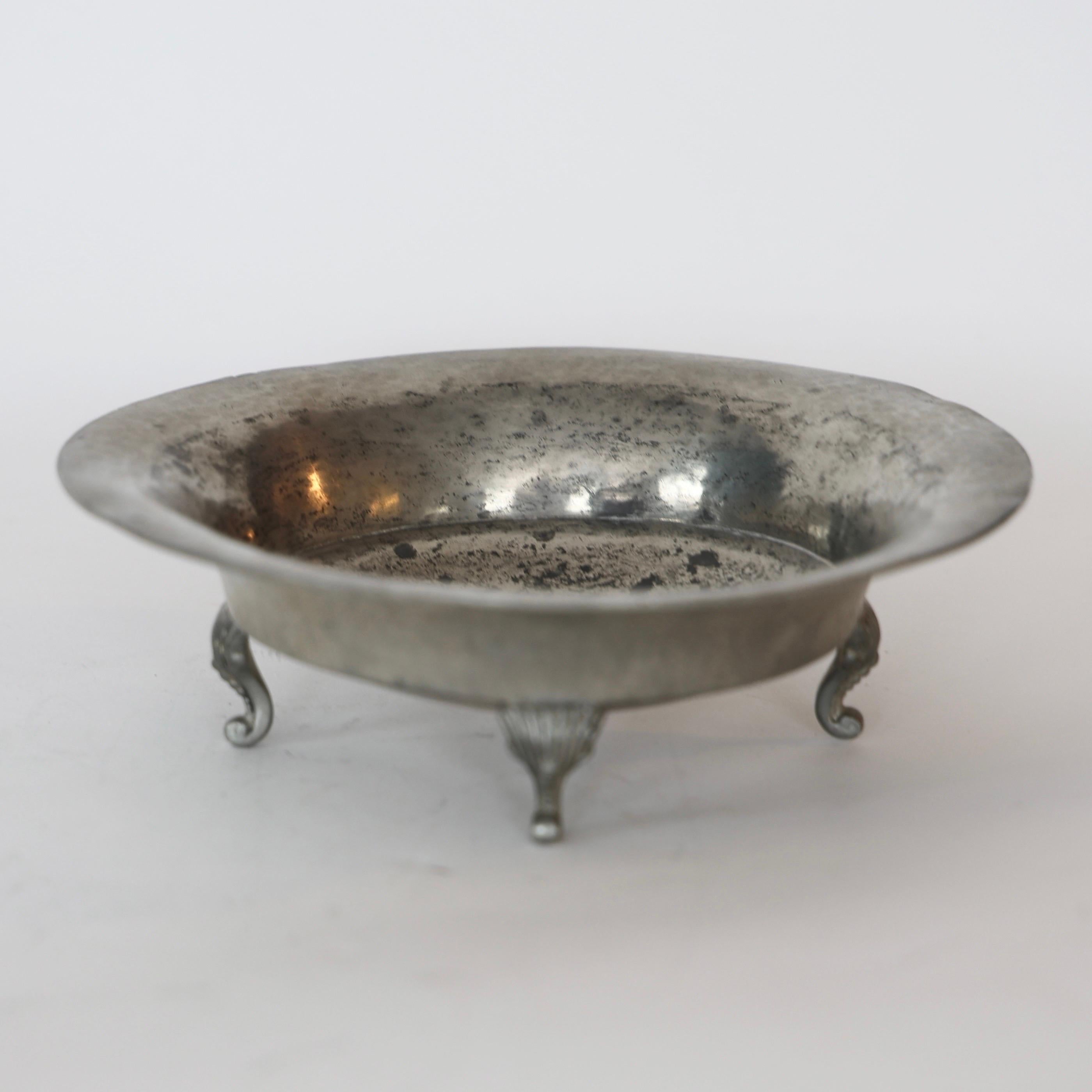 Pewter Bowl by Just Andersen, 1920s, Denmark For Sale 1