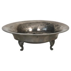 Antique Pewter Bowl by Just Andersen, 1920s, Denmark