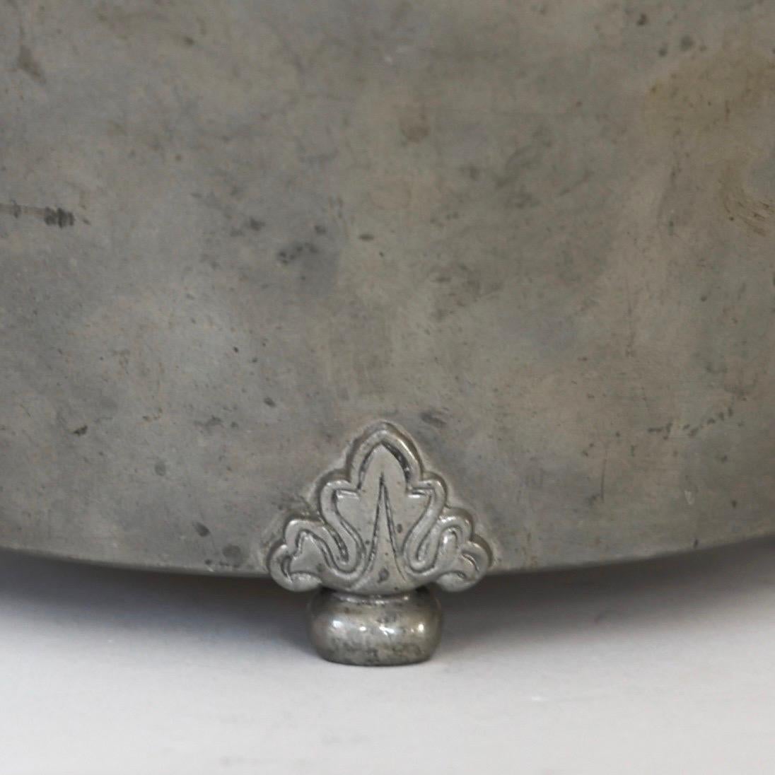 Pewter Bowl by Just Andersen, 1930s, Denmark For Sale 4