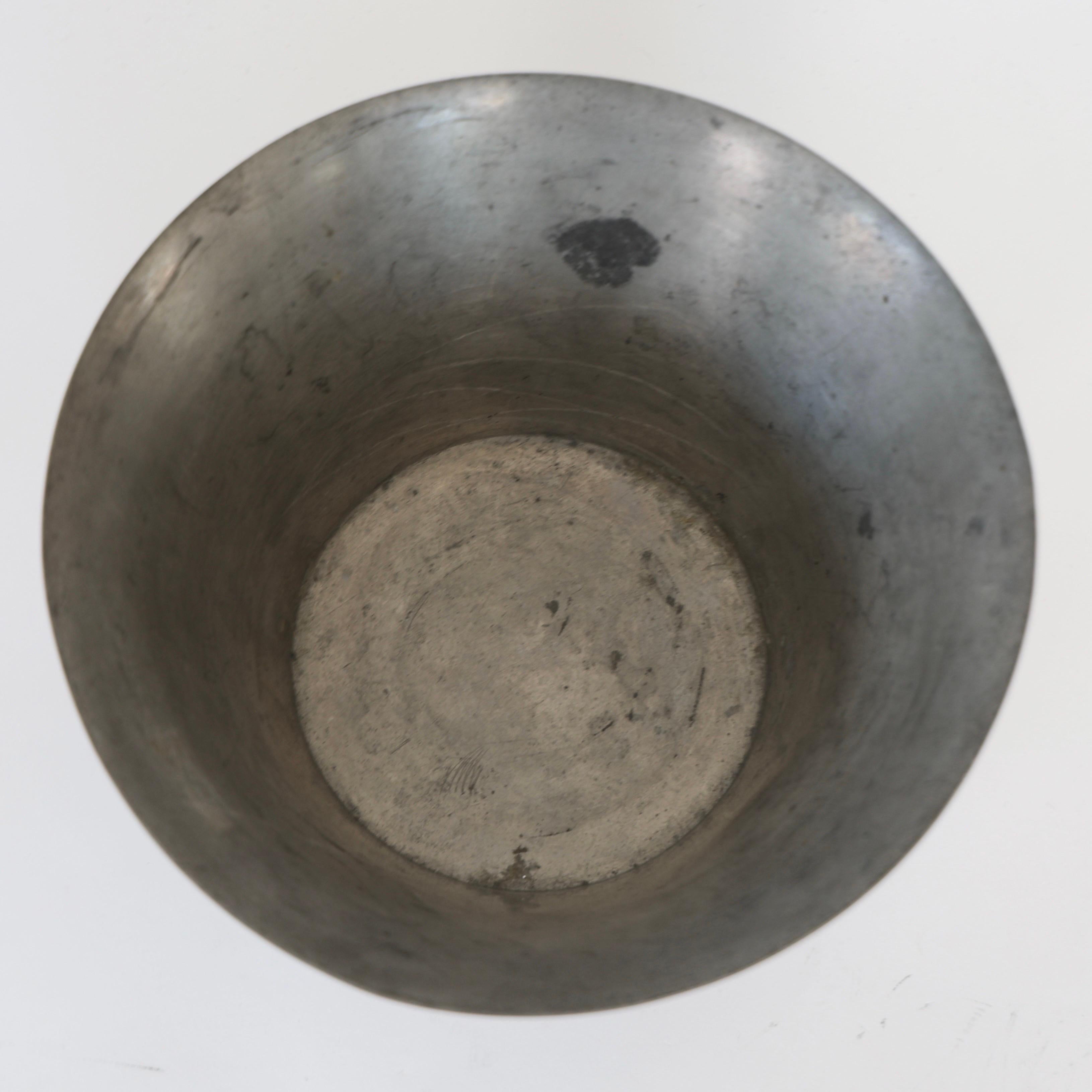 Pewter Bowl by Just Andersen, 1930s, Denmark For Sale 3