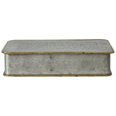 Pewter Box by Nils Fougstedt