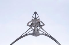 Pewter Centerpiece Model 392 by WMF, Art Nouveau, Circa 1900