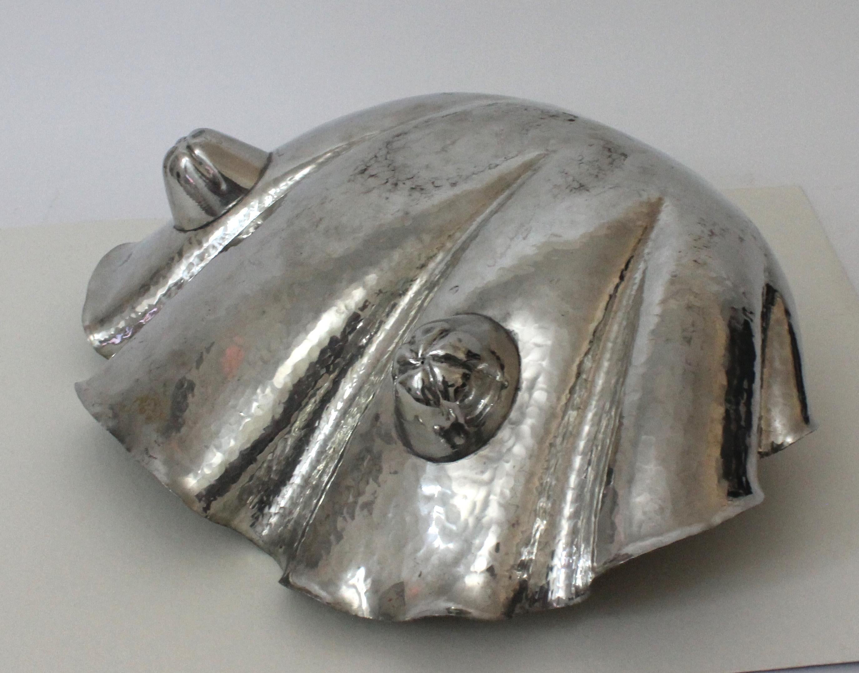 Pewter Clamshell Dish by Lavorazione 5