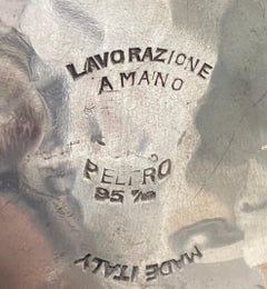 Pewter Clamshell Dish by Lavorazione