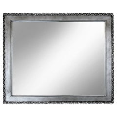Pewter Framed Mirror
