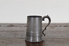 Pewter Gambler's Ale Stein from the Late 18th-Early 19th Century