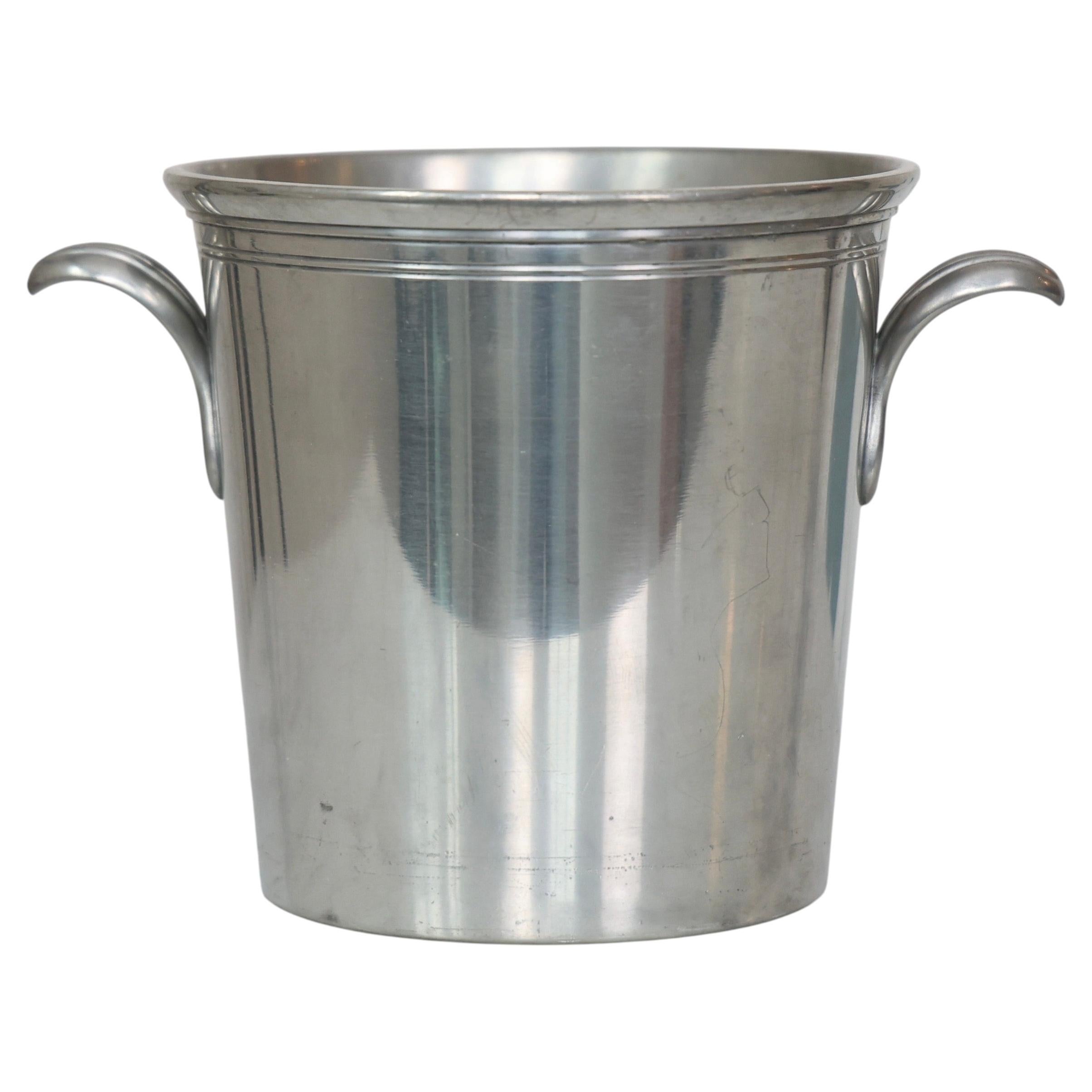 Pewter Ice Bucket made by Just Andersen, 1930s, Denmark