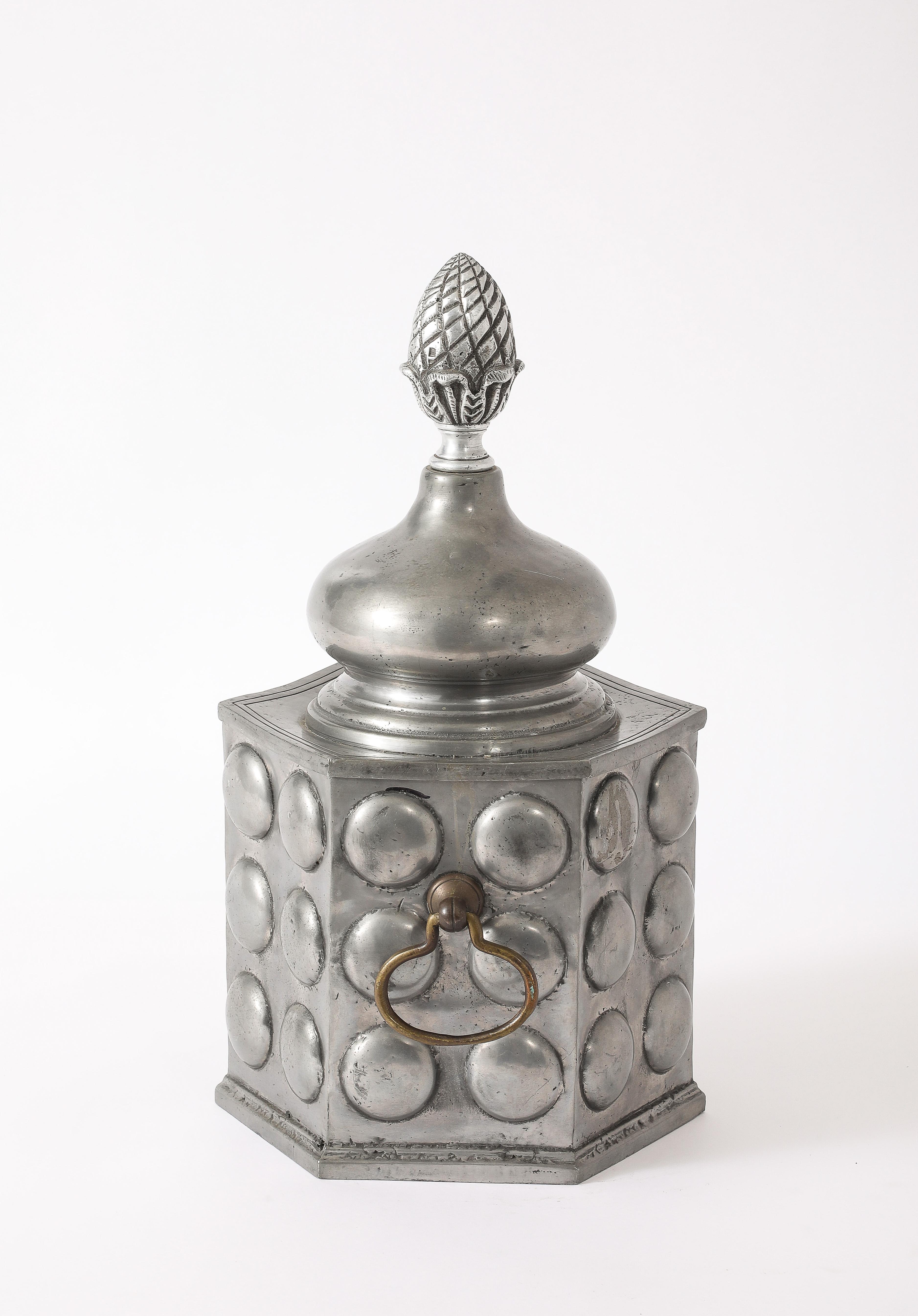 Pewter Ice Bucket, UK 1950's For Sale 6